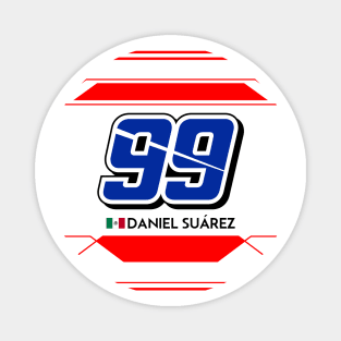 Daniel Suarez #99 2023 NASCAR Design Magnet